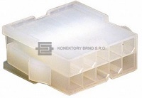 Plastový kryt řady VAL-U-LOK. Tato řada je ekvivalentem řady Molex - Mini Fit.