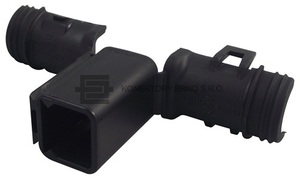 Vývodka pro těsněný řadovový konektor DT04-2P