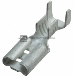 Plochá dutinka řady FASTON 187 pro vodič AWG18-14