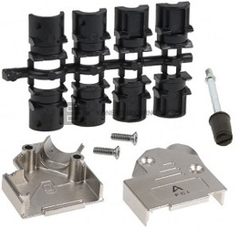 Kabelový kryt pro konektory D-SUB