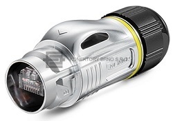 Kruhový konektor řady BD-24 s RJ45