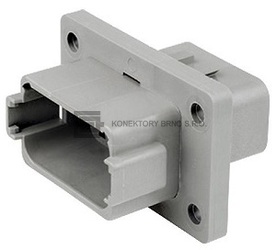 Vodotěsný řadovový konektor pro automobilový průmysl od výrobce Deutsch.