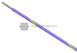 Lanko s izolací PVC pro automobilový průmysl v průřezu 0.5mm2
