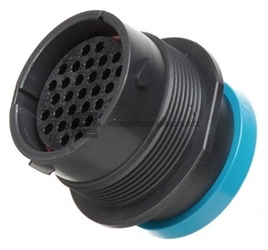 Kruhový těsněný konektor řady HDP