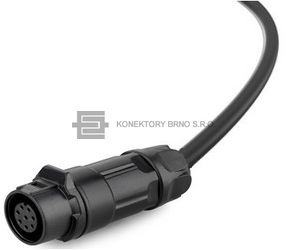 Kruhový konektor CNLINKO řady LP-12/M12. Počet pinů 8
Délka kabelu 1m, jiné délky možné na dotaz.