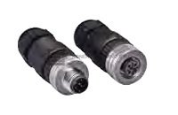 Kruhový konektor se závitem M12.