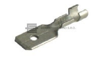 Kolíček z řady faston rozměru 6.3x0.8mm do průřezu 2.5mm2.