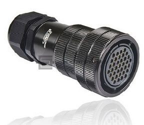 Konektor z řady Speaker na panel dle MIL-C-5015 & VG95234