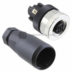 Kruhový konektor se závitem M12 s klíčem "B"