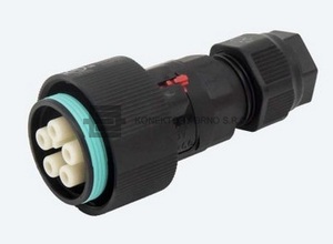 Kruhový vodotěsný konektor z řady TEEPLUG