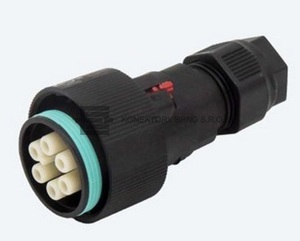 Kruhový vodotěsný konektor z řady TEEPLUG