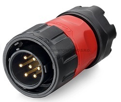 Kruhový konektor řady YM-20/M20