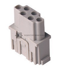 Kontaktní vložka z řady MIXO s 6 piny