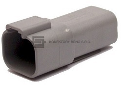 Deutsch K 4p na kabel /Receptacle