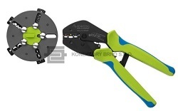 Profesionální kleště s rychloupínacím systémem pro výměnu čelistí MultiCrimp