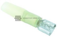 Dutinka faston 6.3x0.8 s teplem smrštitelnou bužírkou