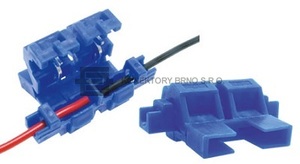 Zářezový držák autopojistek MIDI